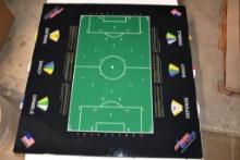 SPINNER SOCCER TABLE TOP GAME, 36" X 36"