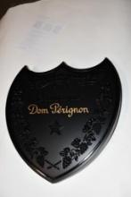 DOM PERIGNON DOUBLE SIDED HANGING SIGN, 19" X 21"