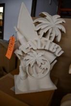 SMALL MALIBU DECORATION, 28"T