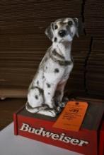 BUDWEISER DISPLAY W/DALMATION, 16"H