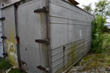 STORAGE TRAILER WITH WHATEVER CONTENTS WANTED, REST NEED TO BE PALLETIZED W/ROOF VENT, 7'H X 17'L X