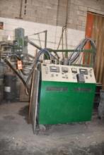 DECKER INDUSTRIES LOW PRESSURE POLYETHYLENE FOAM MACHINE, MODEL D30-5, S/N 301,