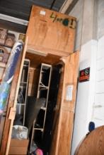 (2) WOOD CRATES OF MISC. TRADE SHOW ITEMS