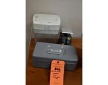 CASH BOX, SCALE, MISC.