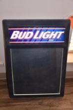 BUD LIGHT ELECTRIC LIGHT UP SIGN, WORKS