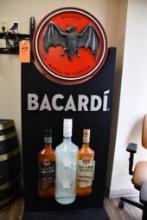 LARGE BARCARDI DISPLAY, 72"T