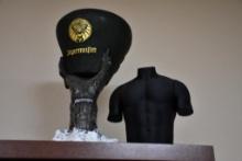 JAGERMEISTER BOWL DISPLAY & MALE TORSO