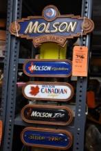 MOLSON ON TAP SIGN, 30" X 18"