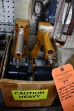 BOSTITCH PNEUMATIC SWC AND D60 SERIES DRUMLOAD STAPLE GUNS WITH SPARE ROLLS OF STAPLES