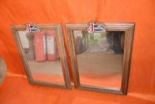 (2) JUSTIN BOOT MIRRORS