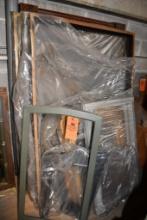 MULTIPLE LARGE & SMALL FRAMES, VARIOUS COLORS & SHAPES