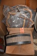 (2) BOXES: BARREL FOUNTAIN (MISSING PIECES), FRAME, ETC.