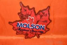 MOLSON HERITAGE MAPLE LEAF, APPROX. 22", PICTURE IS REPRESENTATIVE