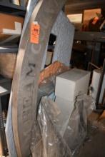MISC. ART PIECES: LARGE LIGHT SWITCH, LARGE BLOCK, THE BEAM COUNTRY SIGN, ETC.