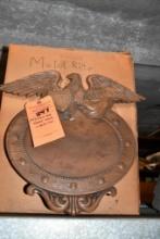 (15) WOOD LOOK EAGLE SIGNS & WHITE SIGN