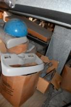 ALL CONTENTS UNDER VENTS ON LEFT SIDE: MISC. PARTS