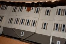 (3) BOXES W/MISC. HOUSE LOOKING DISPLAYS & PARTS