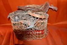 BUDWEISER CASE BOX W/CRAB & NET & EXTRA ROPE, ADVERTISING