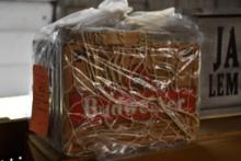 BUDWEISER CASE BOX W/CRAB & NET, ADVERTISING