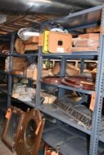 (2) GRAY METAL SHELVING UNITS, NO CONTENTS, 18" X 36" X 75"T, DELAYED REMOVAL