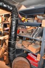 (2) GRAY METAL SHELVING UNITS, NO CONTENTS, 18" X 36" X 75"T, DELAYED REMOVAL