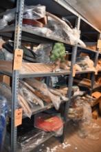 (2) GRAY METAL SHELVING UNITS, NO CONTENTS, 18" X 36" X 75"T, DELAYED REMOVAL