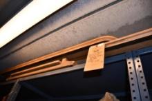 ITEMS ON TOP OF SHELVING UNIT: DISPLAY SHADOW BOX LOOK, APPROX. 31" X 48"