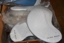 BOX W/NINE WEST ADVERTISING ITEMS