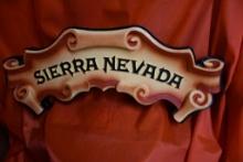 (3) DOUBLE SIDED SIERRA NEVADA SIGNS
