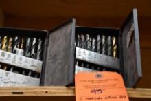 (2) PARTIAL DRILL BIT INDEXES, 1/16" TO 3/8"