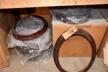 BOX & STACK OVAL FRAMES, 23" X 19"