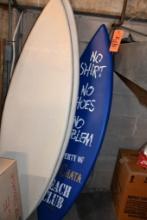 SURFBOARD DISPLAY SIGNS