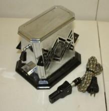 ANTIQUE BERSTED NO 81 TOASTER, ART DECO WITH PLUG