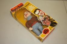 VINTAGE 1970'S HOWDY DOODY EG GOLDBERGER, 12" VENTRILOQUIST DOLL 12"