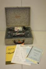 HEALTH KIT TC-2 VINTAGE TUBE CHECKER AND INFO PACKETS
