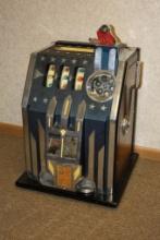 RESTORED ANTIQUE PACE COMET SLOT MACHINE WITH OUT STAND
