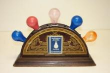 VINTAGE NATIONAL MAZDA LAMP DISPLAY, 1920'S