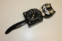 VINTAGE KIT CAT KLOCK WALL CLOCK, ALLIEO MANUFACTURING SEATTLE WA