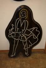 VINTAGE NEON ADVERTISING SIGN MARILYN MONROE