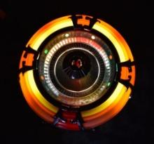 RARE WURLITZER 4008 REPRODUCTION CEILING JUKEBOX ACCESSORY SPEAKER, HIGH QUALITY, WORKS WELL,