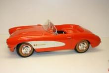 VINTAGE PEDAL CLASSICS 1957 CORVETTE PEDAL CAR, UNBEATABLE ATTENTION TO DETAIL