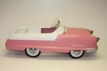 VINTAGE KIDILLAC CADILLAC PEDAL CAR, GARTON, 1950'S