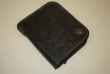 VINTAGE MASERATI TOOL KIT, FIRST AID LEATHER BAG