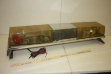 FEDERAL SIGNAL TWIN SONIC FIRE DEPARTMENT, POLICE SQUAD LIGHT BAR