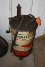 VINTAGE MOBIL LUBESTER GREASE OIL LUBE PUMP