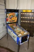VINTAGE BALLY GILLIGAN'S ISLAND PINBALL MACHINE, ARCADE GAME, WORKS WELL, MUST SEE AND PLAY!