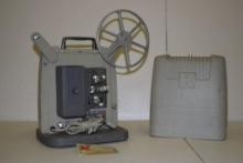 VINTAGE KEYSTONE 5MM PROJECTOR IN METAL CASE, MODEL NINETY