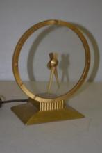 RARE JEFFERSON GOLDEN HOUR ELECTRIC CLOCK MCM DECO
