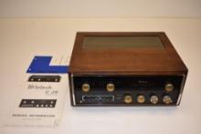 VINTAGE MCINTOSH C26 SOLID STATE STEREO PREAMPLIFIER, WITH WALNUT CASE AND MANUAL
