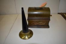EDISON STANDARD CYLINDER PLAYER WITH HORN